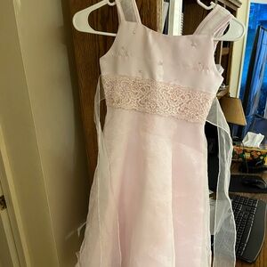 Elegant Pink Kids Dress